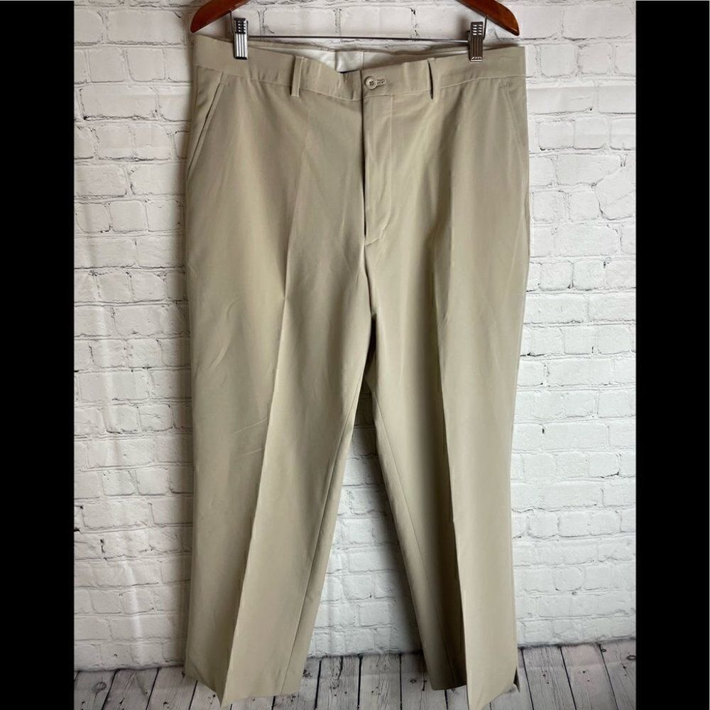 Slazenger Mens Golf Trousers Regular Fit Sport Casual Pants Bottoms 36x30 - Picture 2 of 12